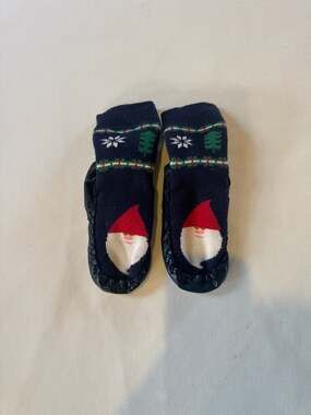 Hanna Andersson Nordic Gnome Slipper Moccasins Size 5-7